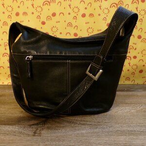 STONE MOUNTAIN Women's Black Purse Shoulder Bag